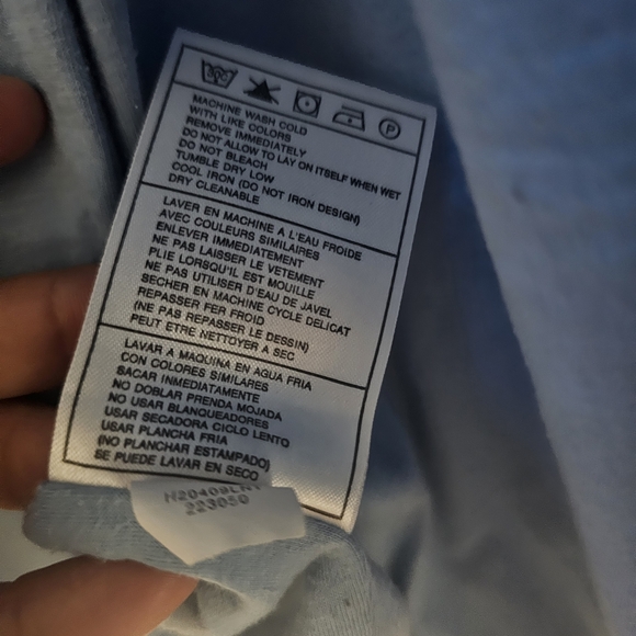 Nike Jacket Large Blue Hooded Vintage - Picture 8 of 9